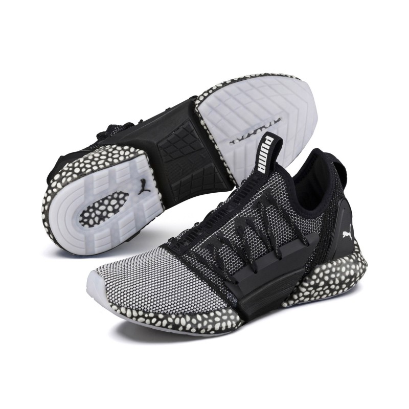 Jual Sepatu Lari Puma Hybrid Rocket Runner Black Original 191592-02 - hoopspoint.com