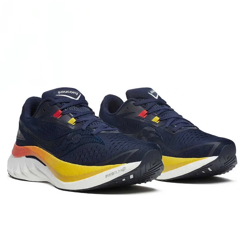 Jual Sepatu Lari Saucony Endorphin Speed 4 Blue Navy / Spice Original 195020449493 - hoopspoint.com