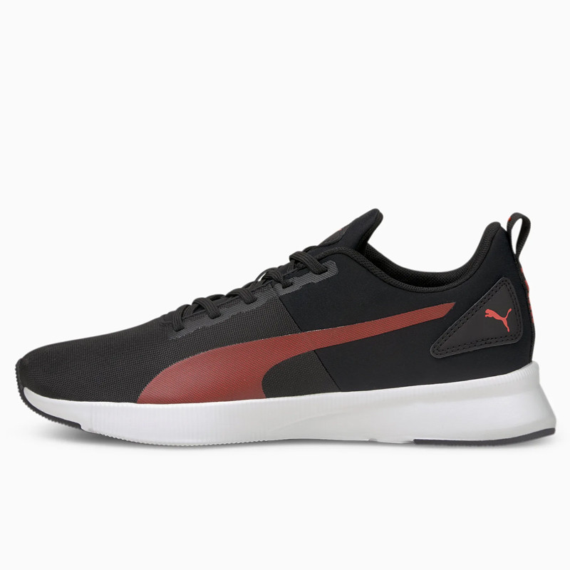 Jual Sepatu Lari Puma Flyer Runner Mesh Black Original 19534306 - hoopspoint.com