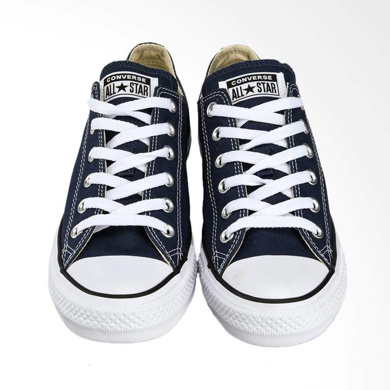 Jual Sepatu Sneakers Converse Chuck Taylor All Star Canvas Navy Original 1W885 - hoopspoint.com