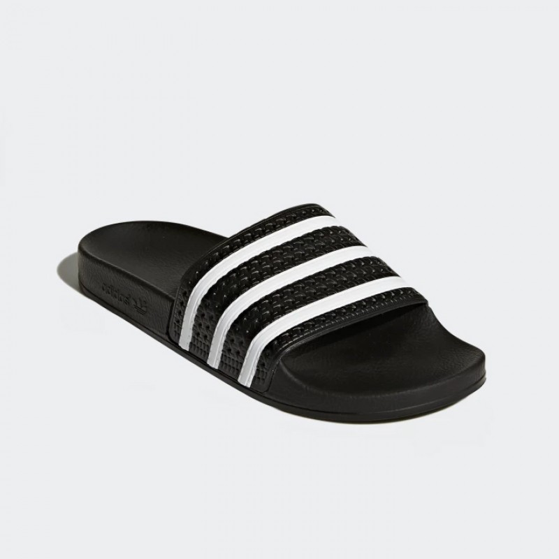 Jual Sandal Sneakers Adidas Adilette Slides Black Original 280647 - hoopspoint.com