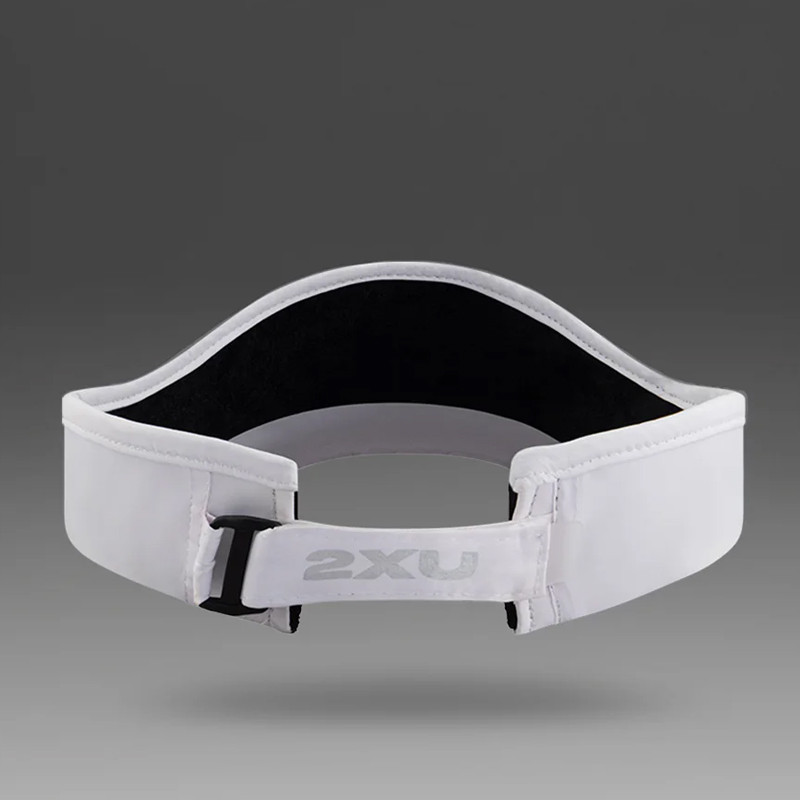 Jual Topi Lari 2Xu Run Visor White Original 2Xuuq5686Fwh - hoopspoint.com