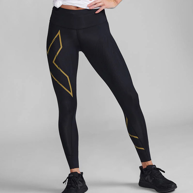 Jual Celana Lari Wanita 2Xu Wmns Light Speed Mid-Rise Compression Tights Black Gold Original 2Xuwa6523Bbd - hoopspoint.com