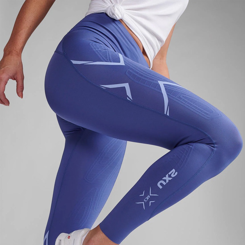 Jual Celana Lari Wanita 2Xu Wmns Light Speed Mid-Rise Compression Tights Blue Original 2Xuwa6523Bmh - hoopspoint.com