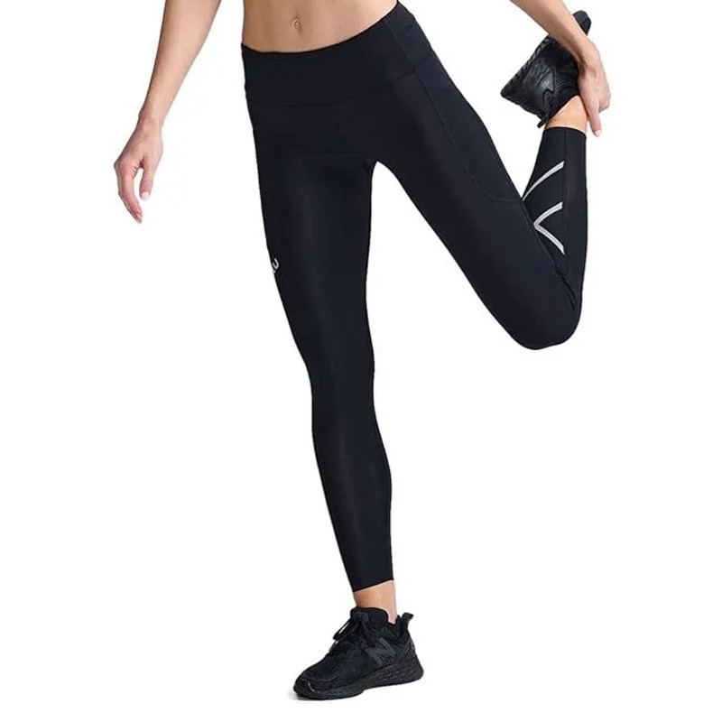 Jual Celana Lari Wanita 2Xu Wmns Aero Mid-Rise Compression Tights Black Original 2Xuwa6946Bbs - hoopspoint.com