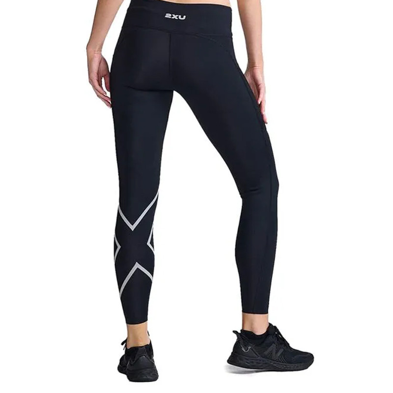 Jual Celana Lari Wanita 2Xu Wmns Aero Mid-Rise Compression Tights Black Original 2Xuwa6946Bbs - hoopspoint.com