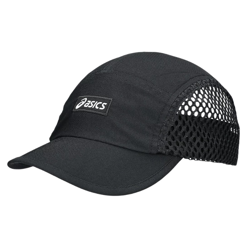 Jual Topi Lari Asics Performance Run Ultra Light Cap Black Original 3013B177.001 - hoopspoint.com