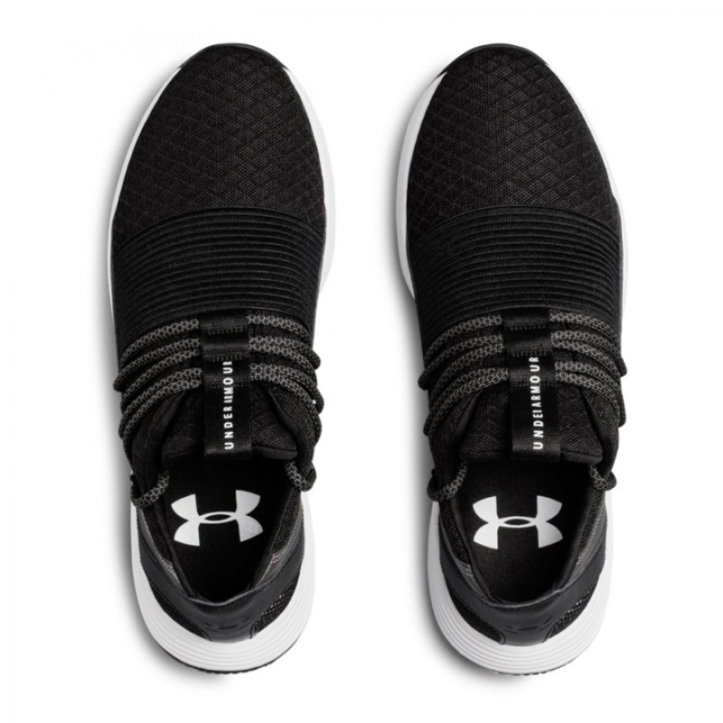 Jual Sepatu Training Wanita Under Armour Wmns Breathe Lace Black Original 3019973-001 - hoopspoint.com