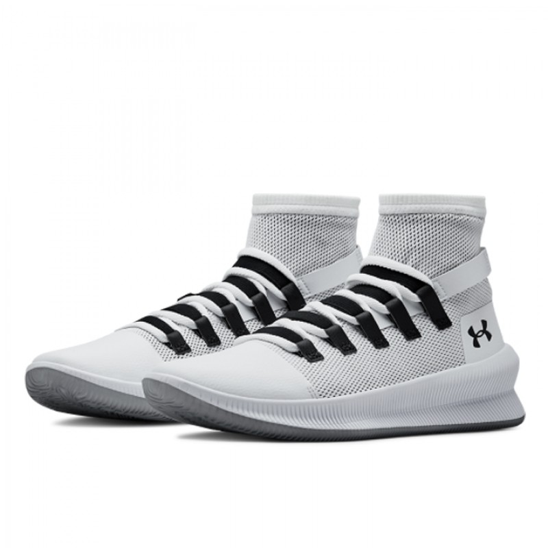 Jual Sepatu Basket Under Armour M-Tag White Original 3020616-100 - hoopspoint.com