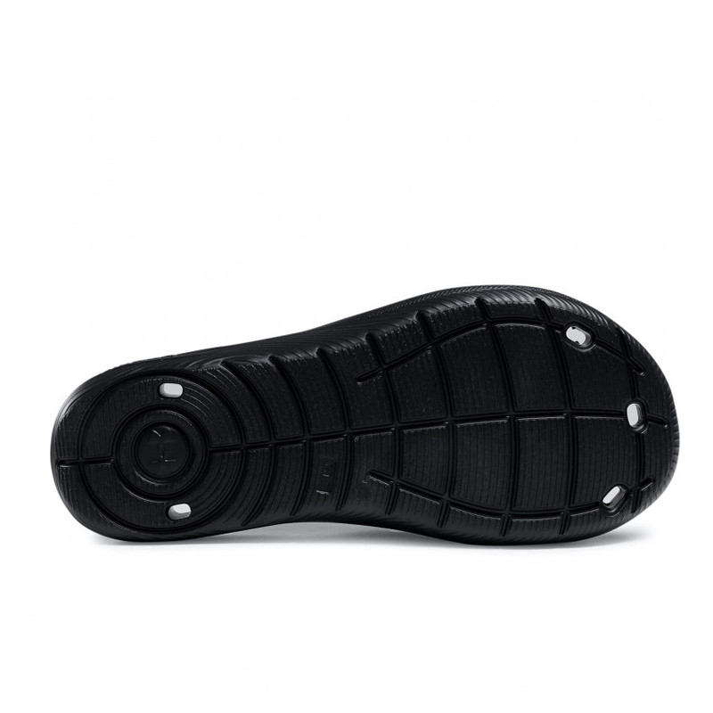 Jual Sandal Sneakers Under Armour Locker Iv Slide Black Original 3023758-001 - hoopspoint.com