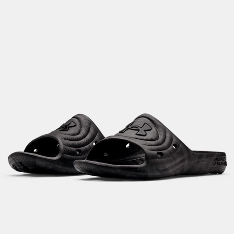 Jual Sandal Sneakers Under Armour Ua Locker Camo Slides Black Original 3024449-002 - hoopspoint.com