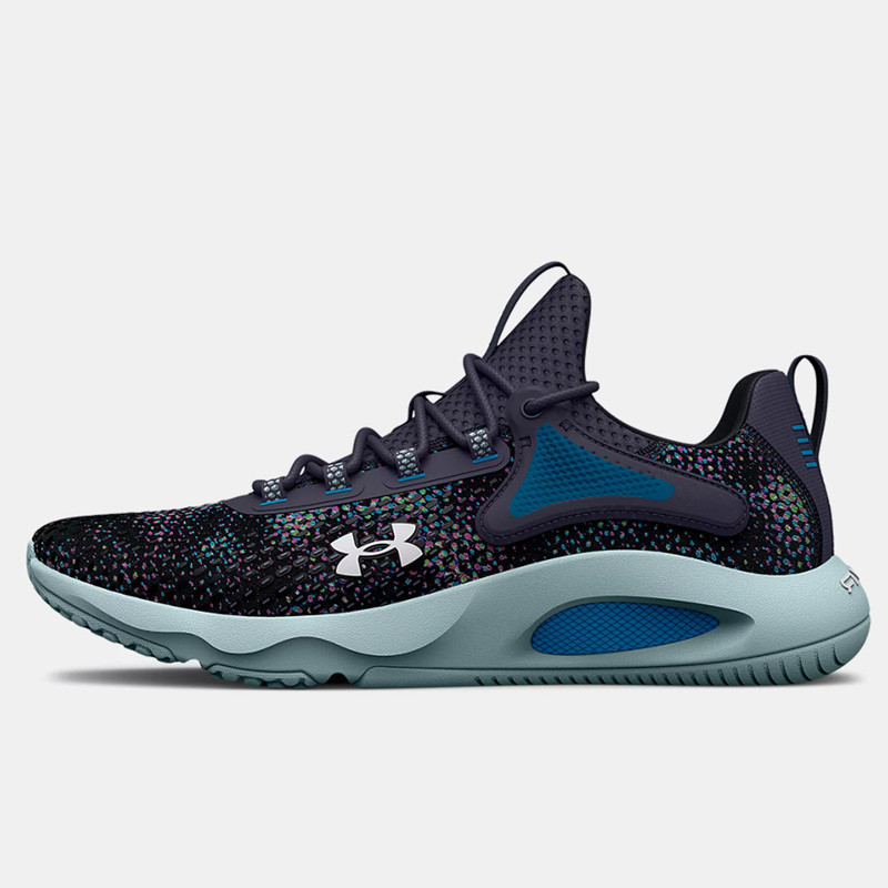 Jual Sepatu Training Under Armour Hovr Rise 4 Amp Tempered Steel Original 3025566-500 - hoopspoint.com