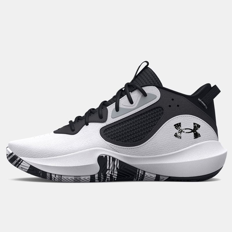 Jual Sepatu Basket Under Armour Ua Lockdown 6 White Grey Original 3025616-101 - www.hoopspoint.com