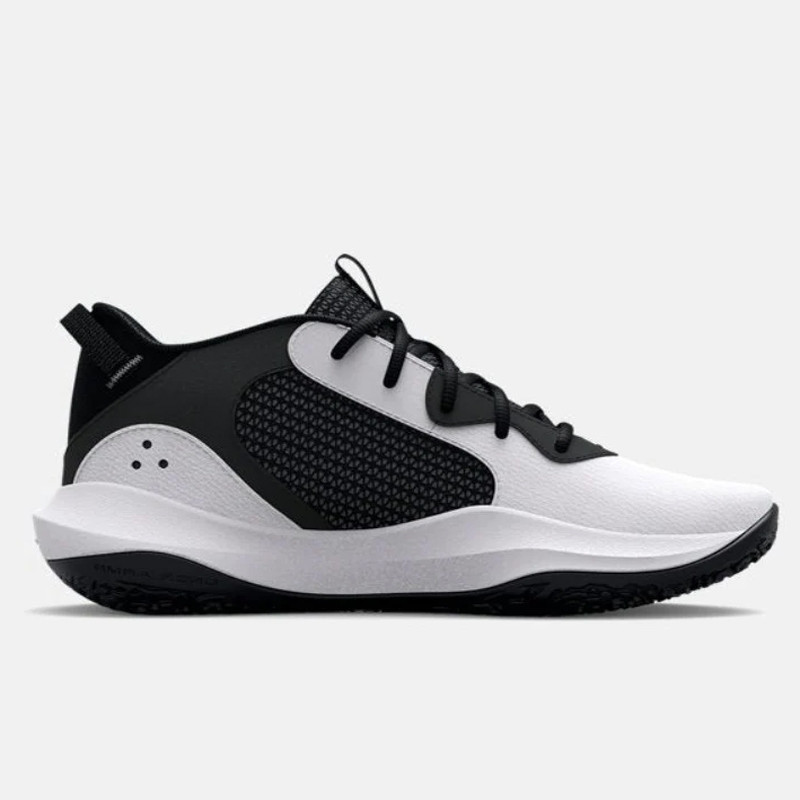 Jual Sepatu Basket Under Armour Ua Lockdown 6 White Grey Original 3025616-101 - www.hoopspoint.com