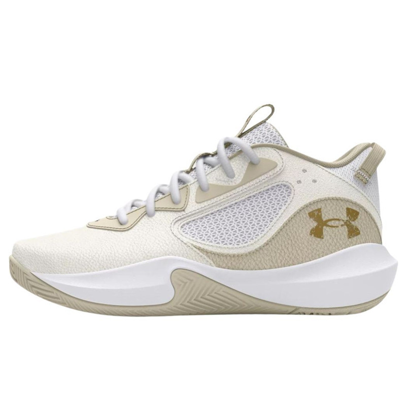 Jual Sepatu Basket Under Armour Ua Lockdown 6 White Gold Original 3025616-103 - hoopspoint.com