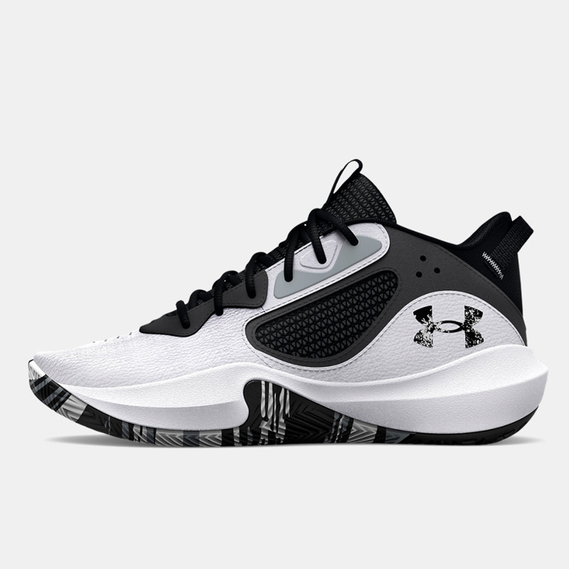 Beli Sepatu Basket Anak Under Armour Lockdown 6 Gs Kids White Original 3025617-101