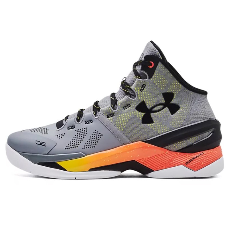 Jual Sepatu Basket Under Armour Curry 2 Iron Sharpens Iron Grey Original 3026052-100 - hoopspoint.com