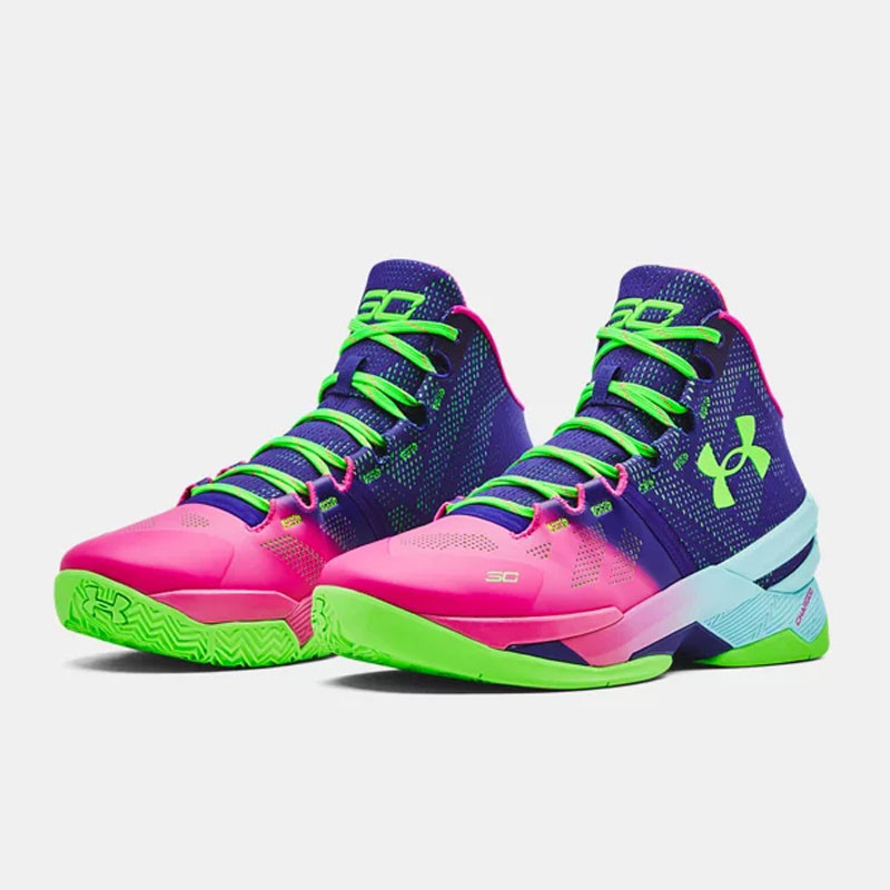 Jual Sepatu Basket Under Armour Curry 2 Northern Lights Multicolor Original 3026052-600 - hoopspoint.com