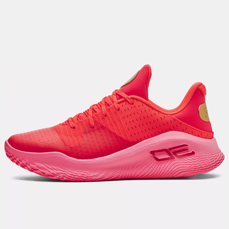 Jual Sepatu Basket Under Armour Ua Curry 4 Low Flotro Red Original 3026620-600 - hoopspoint.com