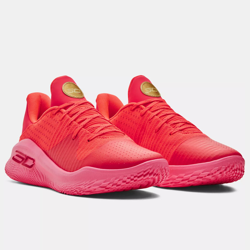 Jual Sepatu Basket Under Armour Ua Curry 4 Low Flotro Red Original 3026620-600 - hoopspoint.com