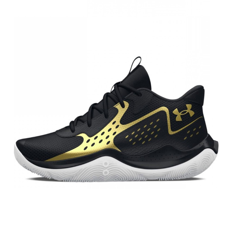 Jual Sepatu Basket Anak Under Armour Jet '23 Gs Black Gold Original 3026635-002 - www.hoopspoint.com