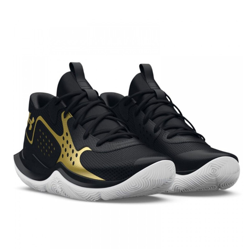 Jual Sepatu Basket Anak Under Armour Jet '23 Gs Black Gold Original 3026635-002 - www.hoopspoint.com