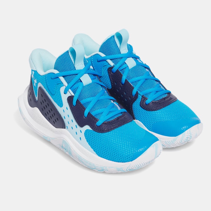 Jual Sepatu Basket Anak Under Armour Ua Jet '23 Gs Electric Blue Original 3026635-428 - hoopspoint.com