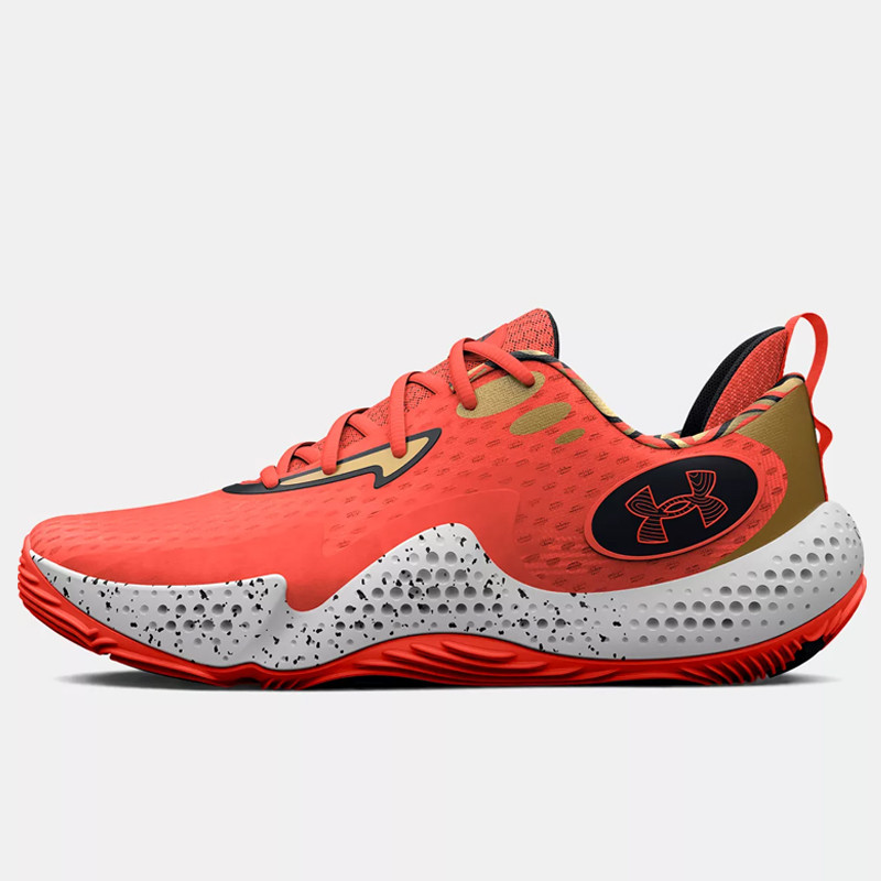 Jual Sepatu Basket Under Armour Ua Spawn 5 Let's 3 After Burn Original 3026892-800 - hoopspoint.com