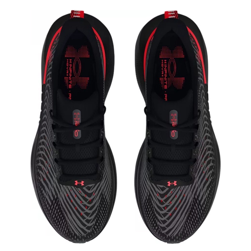 Jual Sepatu Lari Under Armour Ua Infinite Pro Black Red Original 3027190-006 - hoopspoint.com