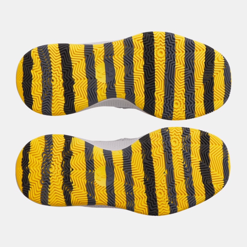 Jual Sepatu Basket Anak Under Armour Curry 3Z 24 Gs Downpour Gray Original 3027627-044 - hoopspoint.com