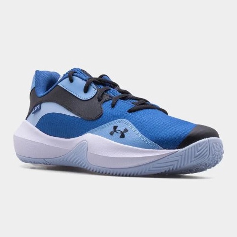 Jual Sepatu Basket Under Armour Ua Lockdown 7 Low Blue Original 3027646-401 - hoopspoint.com