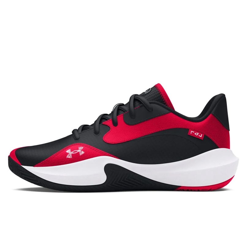 Jual Sepatu Basket Under Armour Ua Lockdown 7 Low Red Black Original 3027646-600 - www.hoopspoint.com