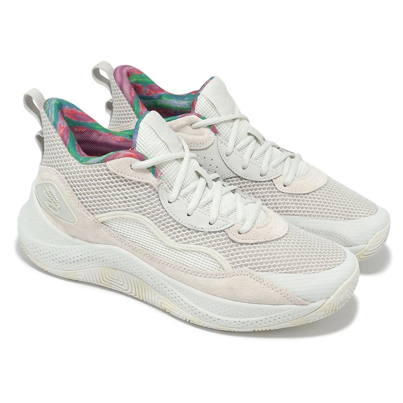 Jual Sepatu Basket Under Armour Curry 3Z 24 Sde White Clay Original 3028191-114 - hoopspoint.com