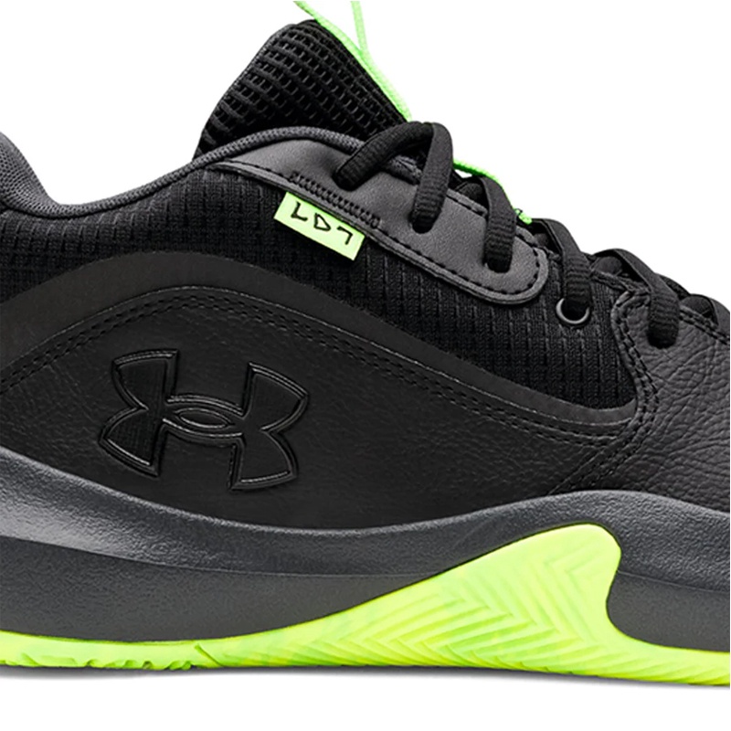 Jual Sepatu Basket Under Armour Ua Lockdown 7 Black Anthracite Original 3028512-006 - hoopspoint.com