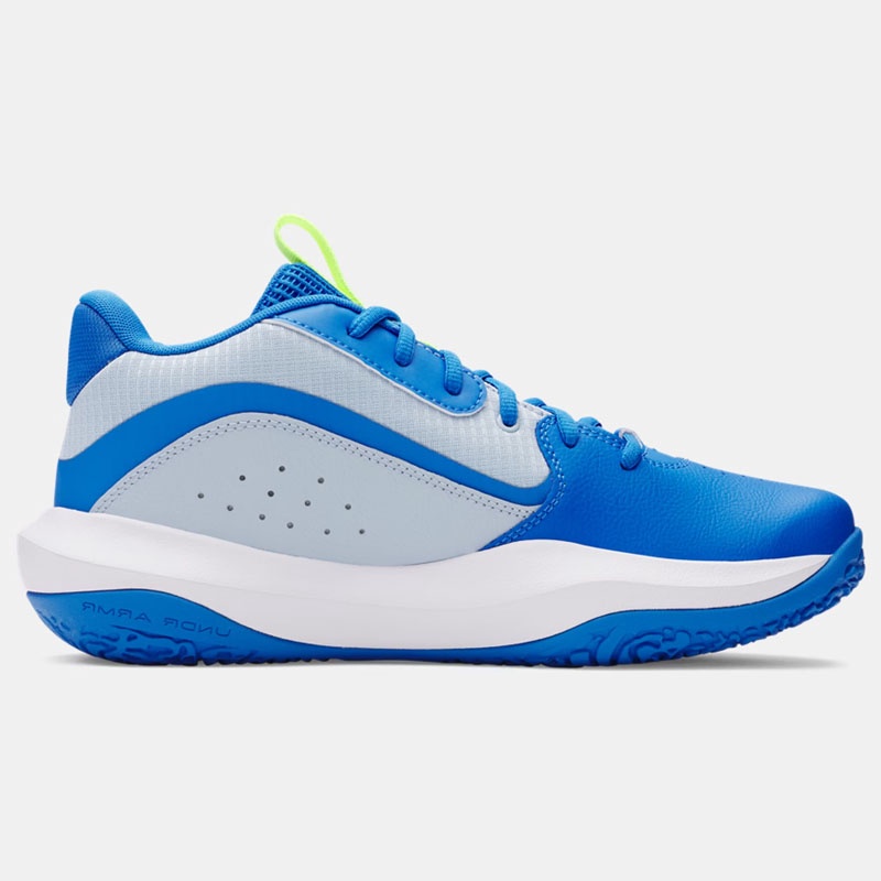 Jual Sepatu Basket Under Armour Ua Lockdown 7 Blue Calm - Blue Atlantis - Metallic Blue Calm Original 3028512-453 - hoopspoint.com