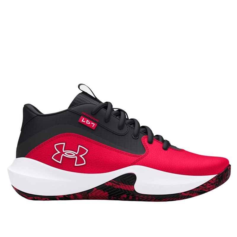 Jual Sepatu Basket Anak Under Armour Lockdown 7 Gs Red Original 3028513-600 - hoopspoint.com