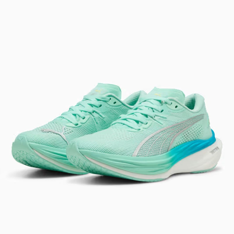 Jual Sepatu Lari Wanita Puma Deviate Nitro 3 Wmns Mint Melt Original 309708-19 - hoopspoint.com