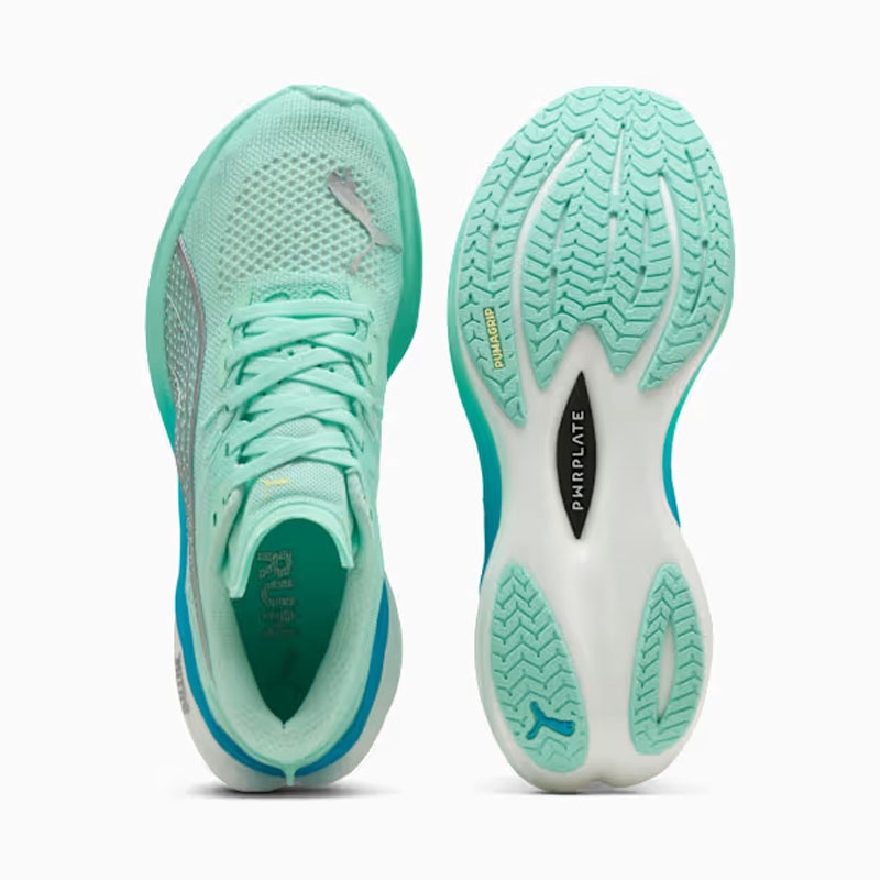 Jual Sepatu Lari Wanita Puma Deviate Nitro 3 Wmns Mint Melt Original 309708-19 - hoopspoint.com