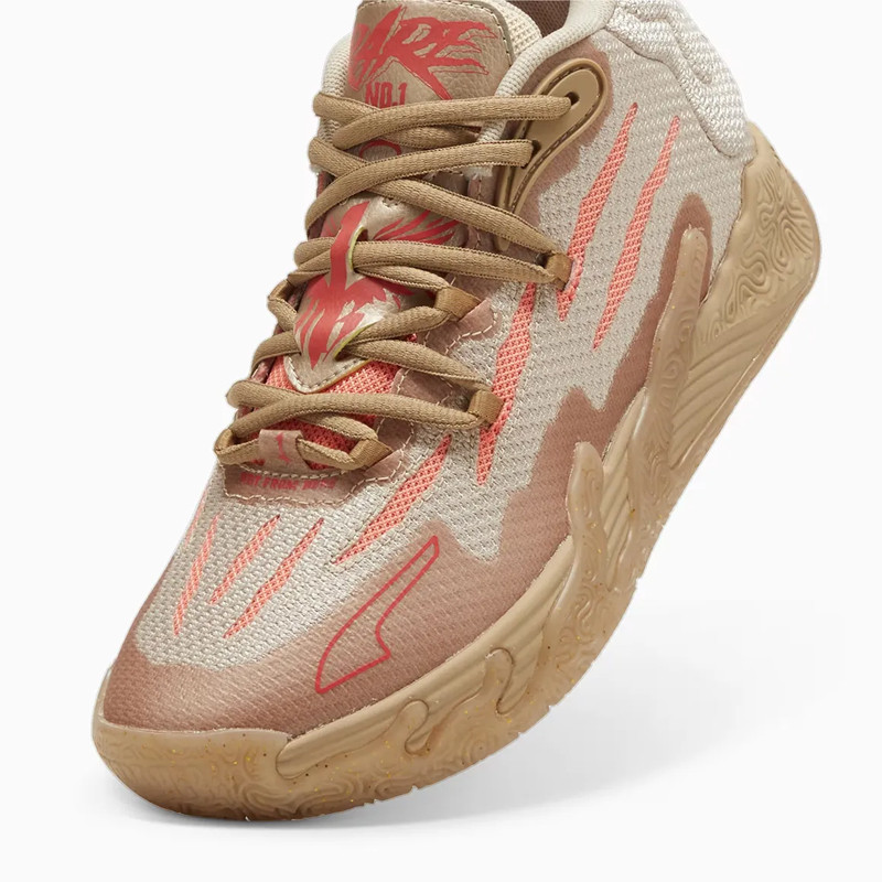 Jual Sepatu Basket Puma Lamelo Mb.03 Cny Year Of The Dragon Fluro Peach Original 30971601 - hoopspoint.com