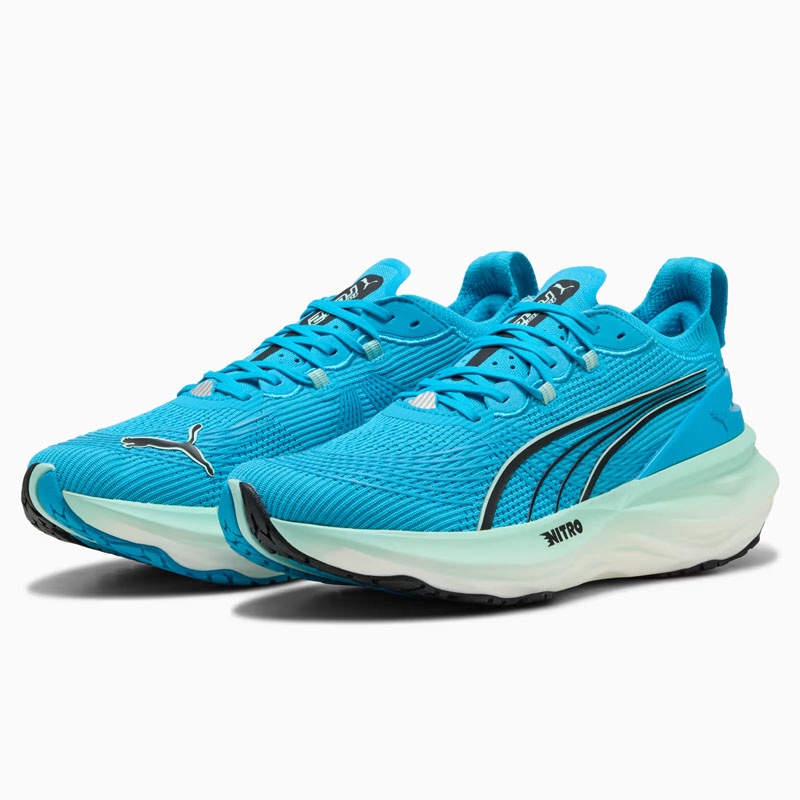 Jual Sepatu Lari Puma Foreverrun Nitro 2 Speed Blue-Mint Melt Original 310109-13 - hoopspoint.com