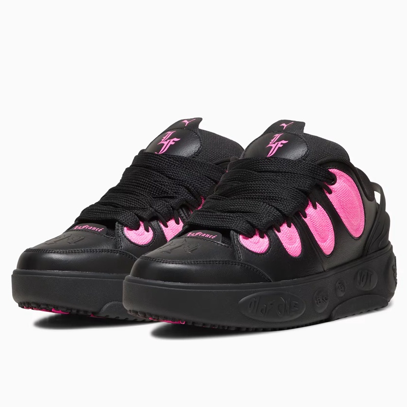 Jual Sepatu Sneakers Puma Lamelo Ball La Francé Untouchable Black Pink Original 31086501 - hoopspoint.com