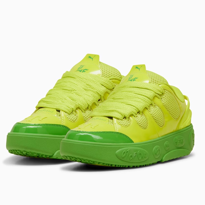Jual Sepatu Basket Puma Lamelo Ball La Francé Assist Lime Smash Original 31086801 - hoopspoint.com