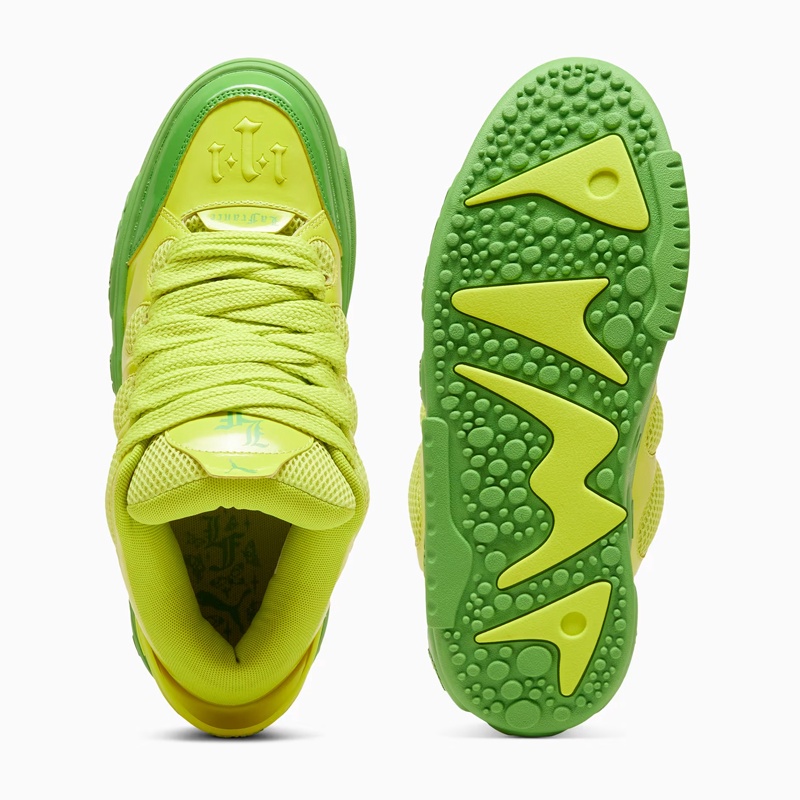 Jual Sepatu Basket Puma Lamelo Ball La Francé Assist Lime Smash Original 31086801 - hoopspoint.com