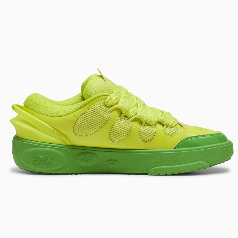 Jual Sepatu Basket Puma Lamelo Ball La Francé Assist Lime Smash Original 31086801 - hoopspoint.com