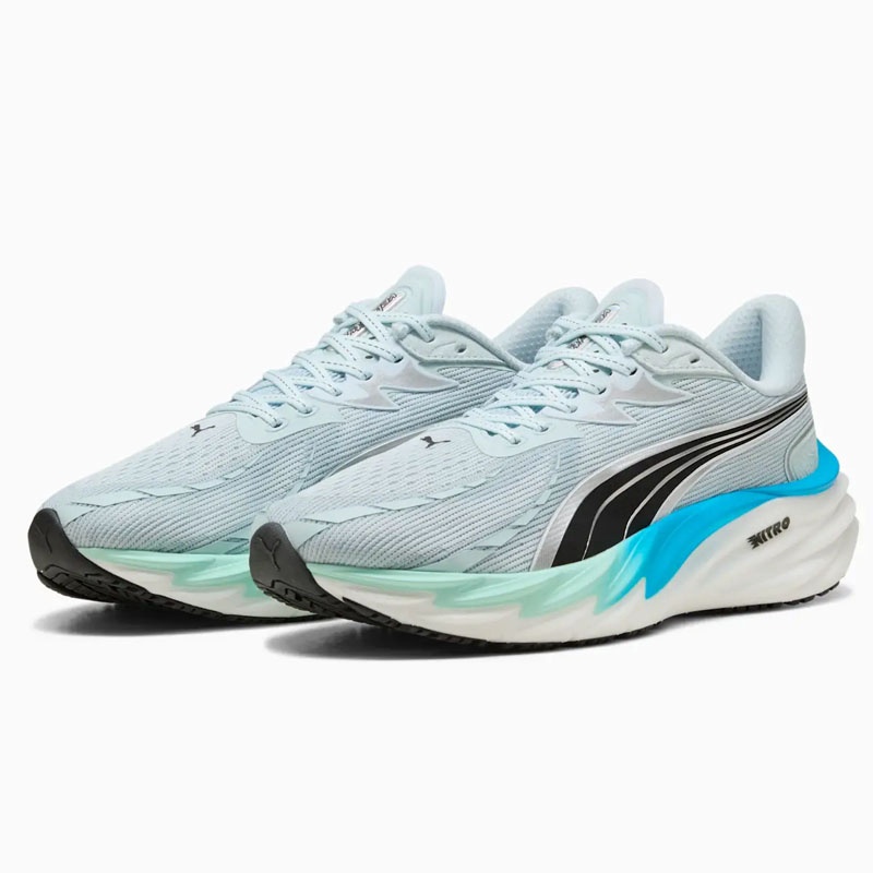 Jual Sepatu Lari Puma Velocity Nitro 4 Sea Glass-Speed Blue Original 311140-06 - hoopspoint.com