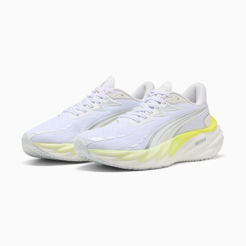 Jual Sepatu Lari Wanita Puma Wmns Velocity Nitro™ 4 White-Apple Spritz Original 311141-12 - hoopspoint.com