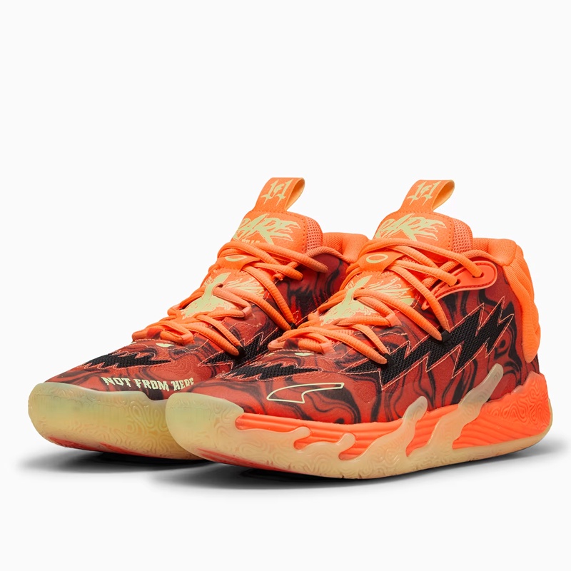 Jual Sepatu Basket Puma Mb.03 Halloween Fluro Orange Pes Original 31117601 - hoopspoint.com