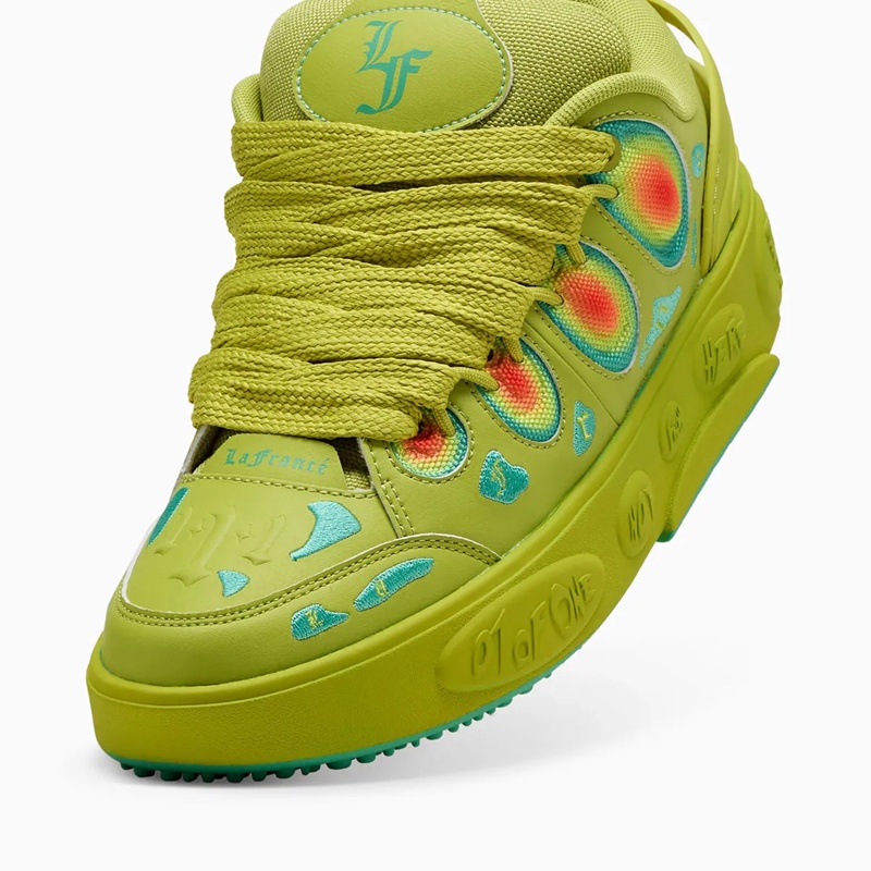 Jual Sepatu Basket Puma Lafrancé Heatmap Sea Kelp Original 311698-01 - hoopspoint.com