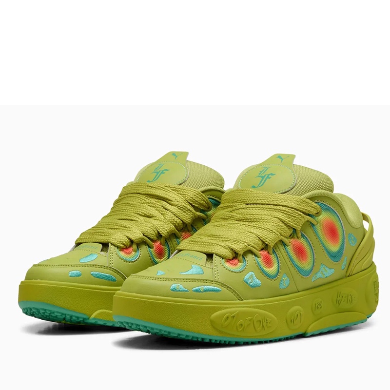Jual Sepatu Basket Puma Lafrancé Heatmap Sea Kelp Original 311698-01 - hoopspoint.com