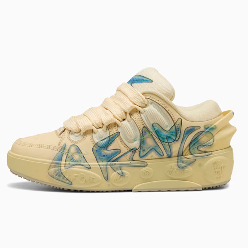 Jual Sepatu Basket Puma La Francé Airbrush Creamy Vanilla Original 31170001 - hoopspoint.com